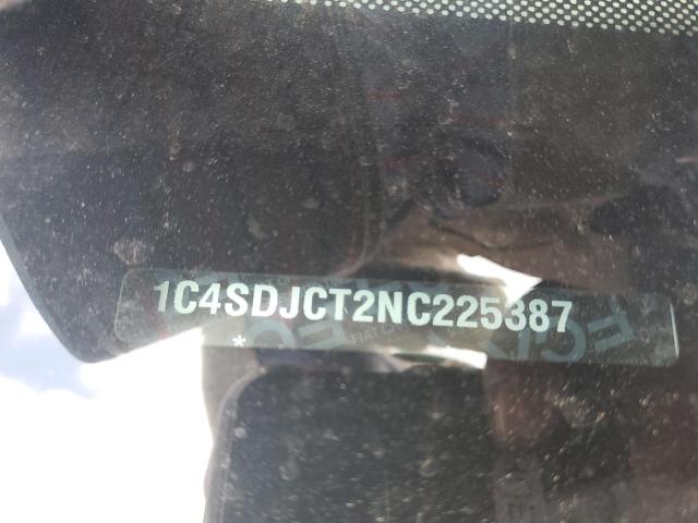 2022 DODGE DURANGO R/ 1C4SDJCT2NC225387
