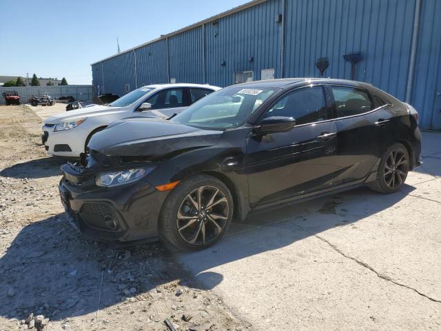 Vin: shhfk7g41ku214262, lot: 55332255, honda civic sport 2019 img_1