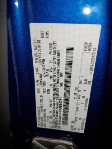 2017 FORD ESCAPE S 1FMCU0F75HUB80761