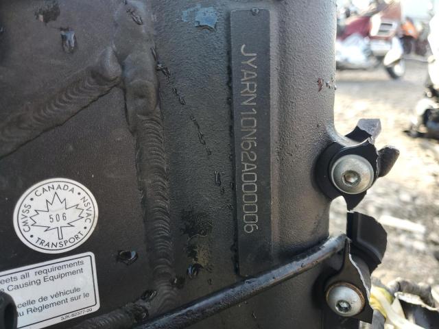 2002 YAMAHA YZFR1 JYARN10N62A000006