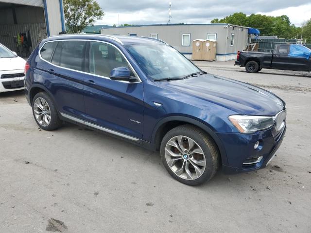 Vin: 5uxwx9c50g0d65775, lot: 58300235, bmw x3 xdrive28i 20164