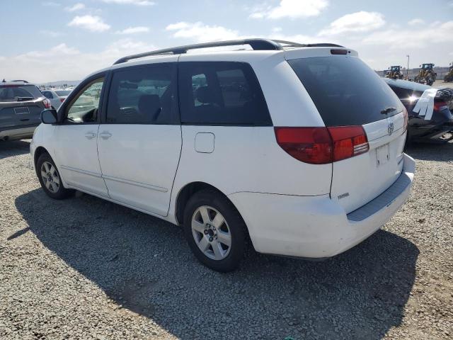 TOYOTA SIENNA CE 2004 white  gas 5TDZA23C54S206410 photo #3