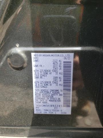 2015 NISSAN ROGUE S - 5N1AT2MV5FC892245