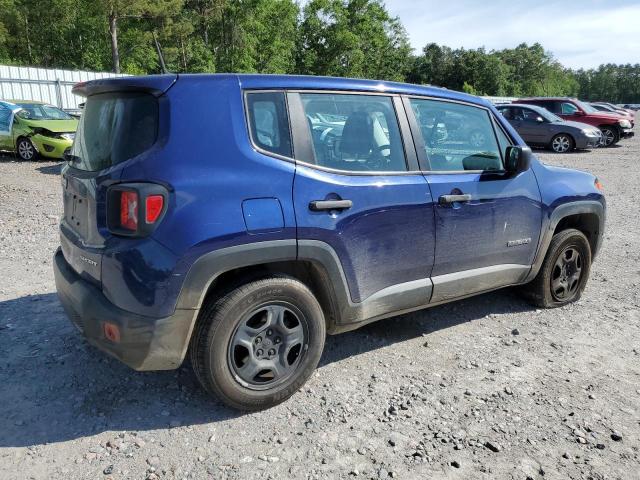 Vin: zaccjbab1hpf99969, lot: 56557465, jeep renegade sport 20173