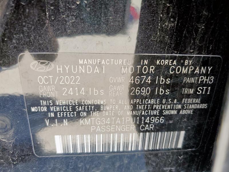 2023 GENESIS G70 BASE - KMTG34TA1PU114966