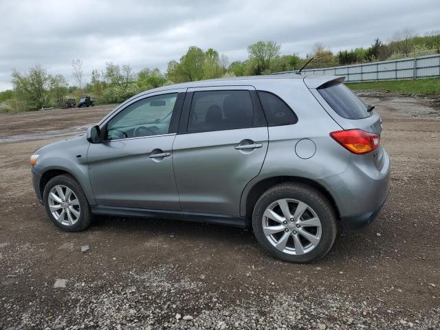 MITSUBISHI OUTLANDER 2015 gray  Gasoline 4A4AP3AU7FE033732 photo #3