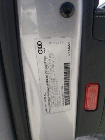 2019 AUDI S5 PRESTIG WAUC4CF58KA017385