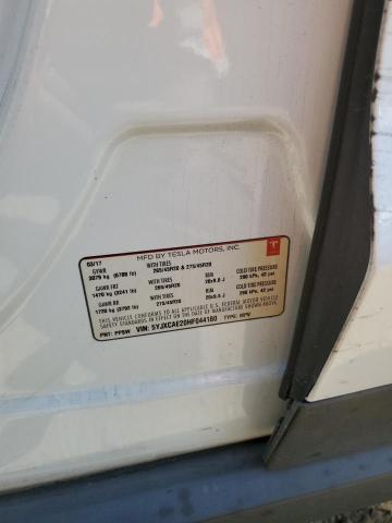 2017 TESLA MODEL X - 5YJXCAE20HF044180