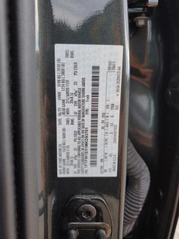 2021 FORD F 150 1FTFW1E51MKD93701
