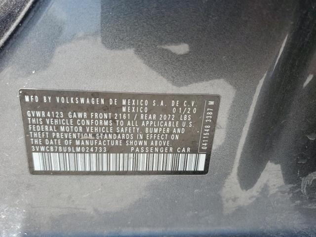 2020 VOLKSWAGEN JETTA S 3VWCB7BU9LM024733