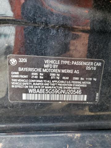 2016 BMW 320 XI - WBA8E5G59GNU20546