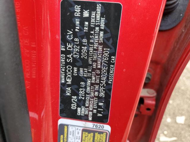 2024 KIA FORTE GT L 3KPF54AD2RE776901
