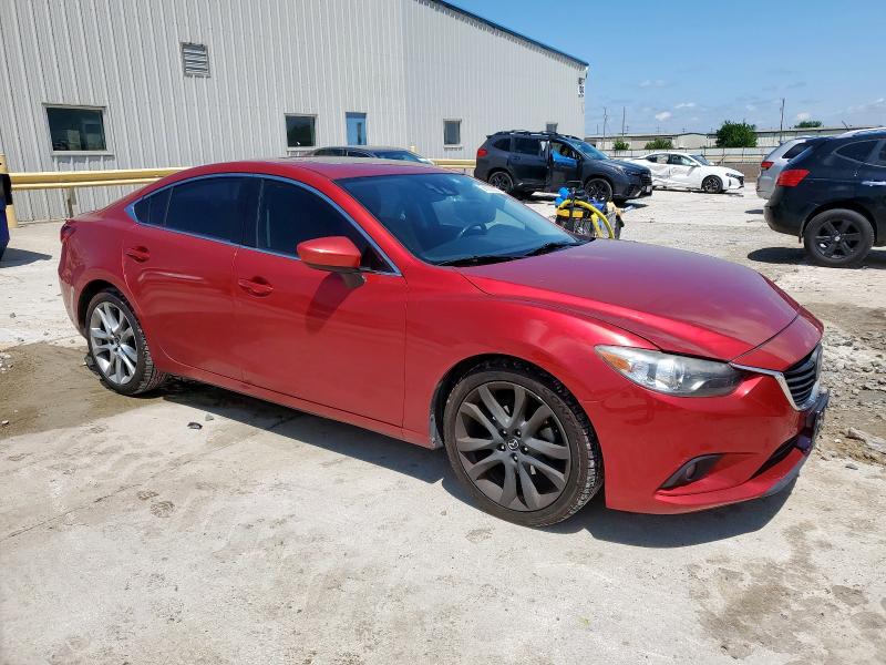 Vin: jm1gj1w65f1176641, lot: 56258205, mazda 6 grand touring 20154