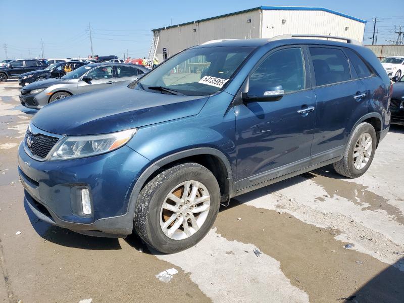 KIA SORENTO LX 2015 blue 4dr spor gas 5XYKT3A68FG609120 photo #1