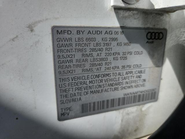 2017 AUDI Q7 PRESTIG - WA1VAAF74HD023387