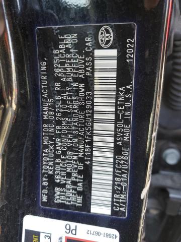 2016 TOYOTA CAMRY LE - 4T1BF1FK5GU129033