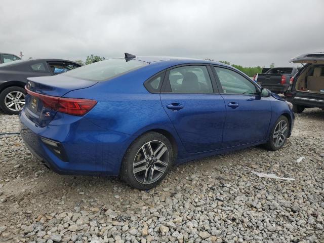 Vin: 3kpf34ad2ke104266, lot: 58810175, kia forte gt line 20193