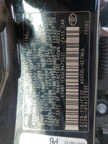 2015 TOYOTA CAMRY LE - 4T4BF1FK5FR475037