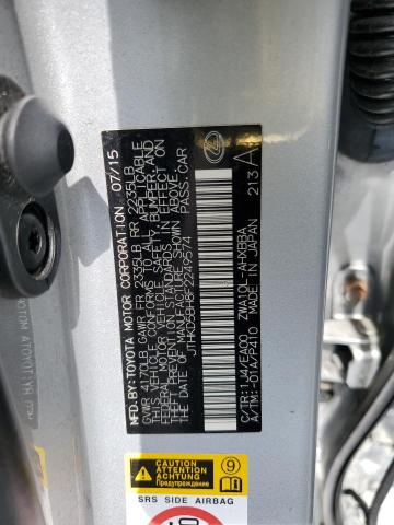 2015 LEXUS CT 200 JTHKD5BH8F2249574