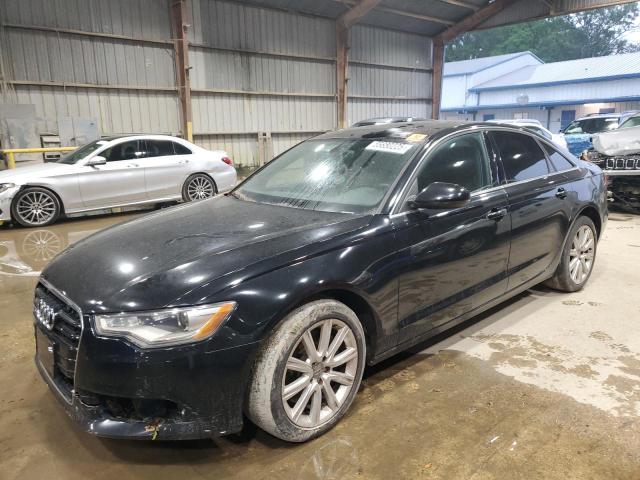 AUDI A6 PREMIUM 2014 black  gas WAUGFAFC9EN140589 photo #1