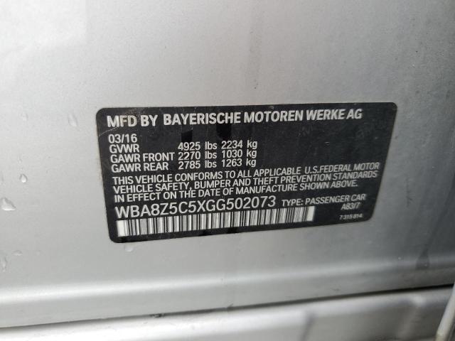 2016 BMW 328 XIGT S - WBA8Z5C5XGG502073