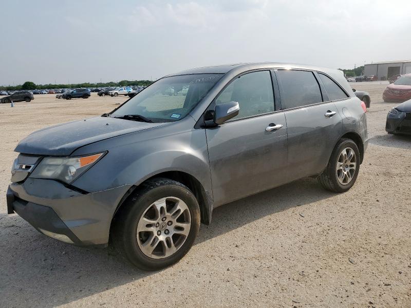 ACURA MDX 2008 gray  gas 2HNYD28258H537182 photo #1