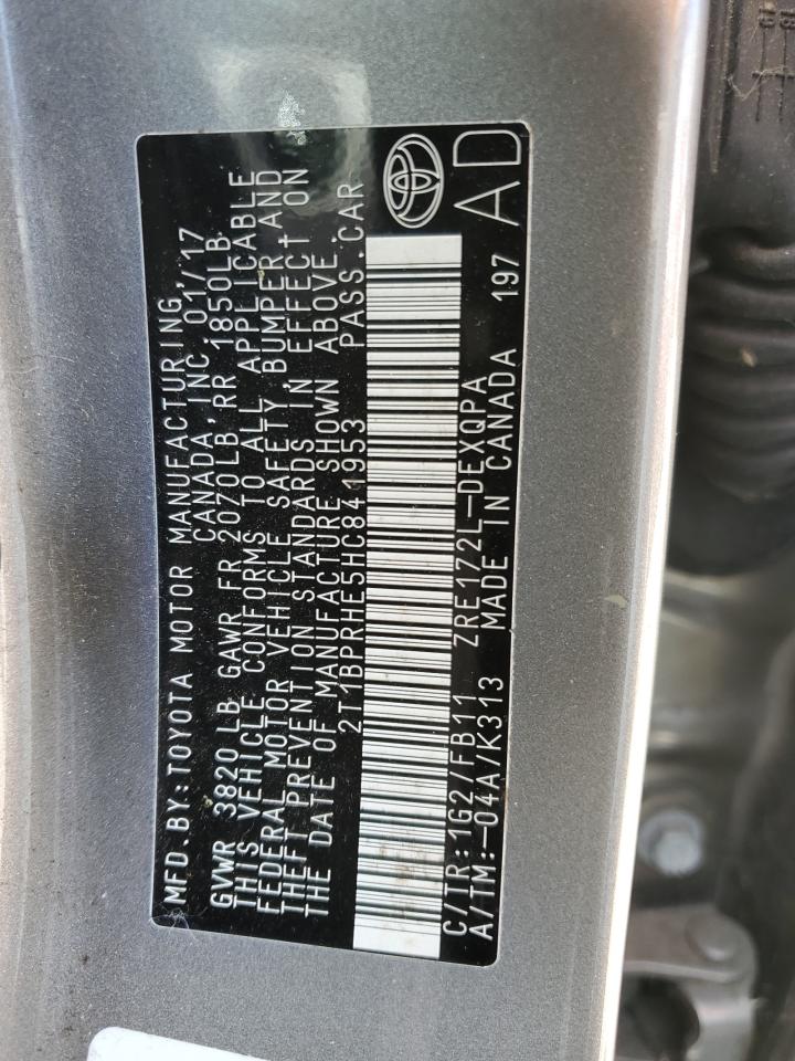 TOYOTA COROLLA LE ECO