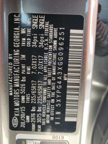 2016 KIA SORENTO LX - 5XYPG4A3XGG096251
