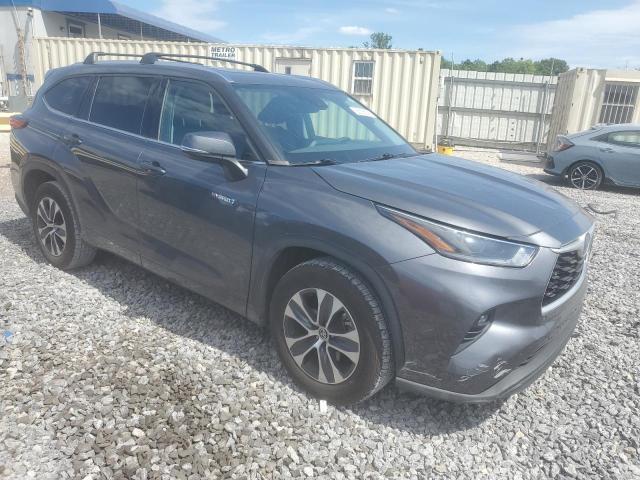 Vin: 5tdgarah4ms508074, lot: 56166745, toyota highlander hybrid xle 20214