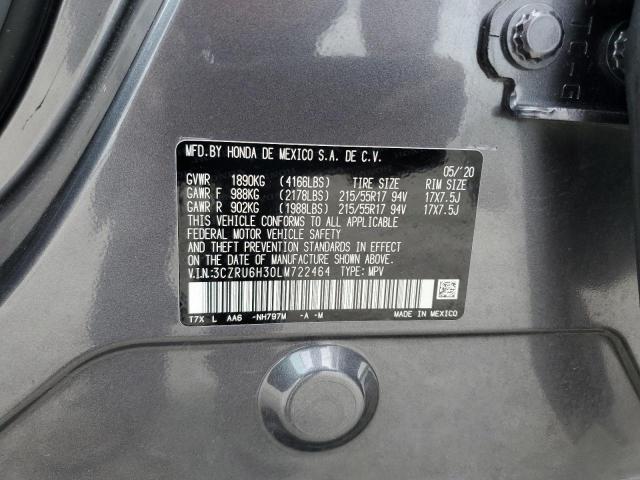 2020 HONDA HR-V LX - 3CZRU6H30LM722464