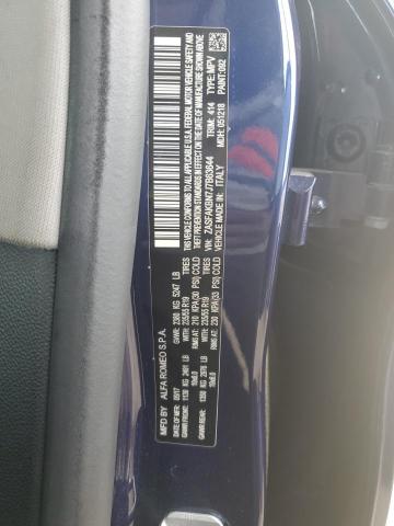 2018 ALFA ROMEO STELVIO TI ZASFAKBN7J7B63644