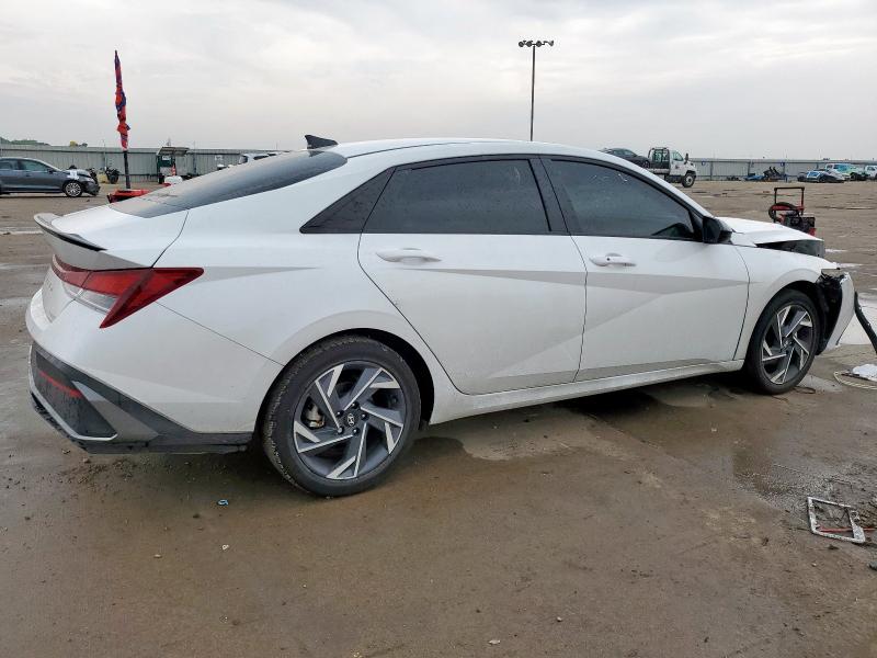 Vin: kmhlm4dg4su916610, lot: 57123305, hyundai elantra sel sport 20253