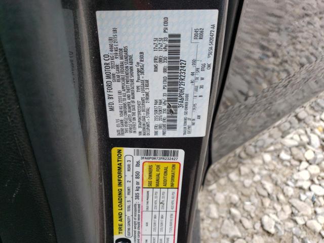 2015 FORD FUSION SE 3FA6P0H72FR232427