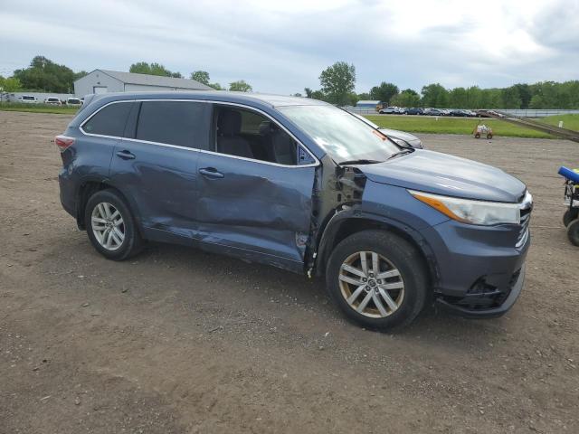 Vin: 5tdbkrfh0gs263729, lot: 58223995, toyota highlander le 20164
