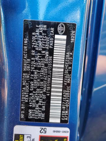 2018 TOYOTA CAMRY L - 4T1B11HKXJU155596