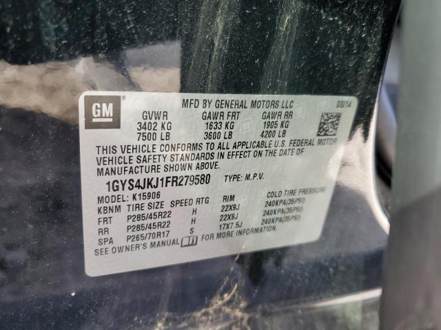 2015 CADILLAC ESCALADE E - 1GYS4JKJ1FR279580