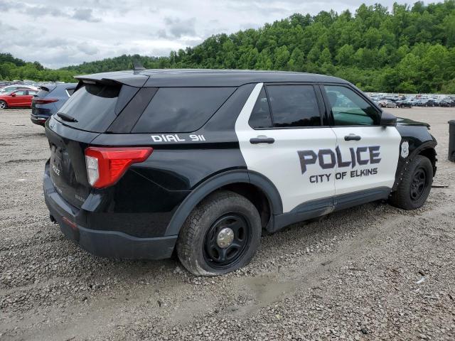 Vin: 1fm5k8ab1mgb61366, lot: 57631895, ford explorer police interceptor 20213
