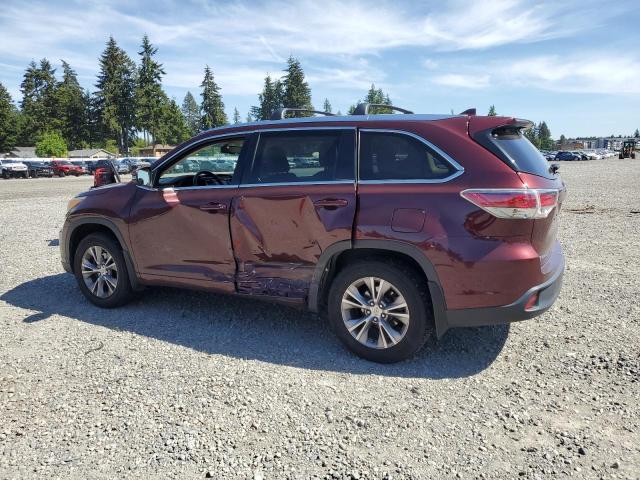 Vin: 5tdjkrfh6fs136638, lot: 58602915, toyota highlander xle 20152