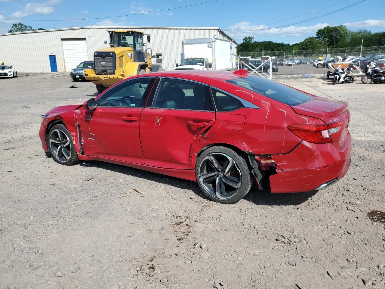 Lot #3296984867 2020 HONDA ACCORD SPO