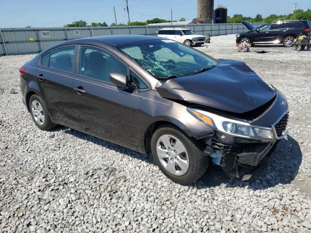 Vin: 3kpfk4a75he142256, lot: 56296015, kia forte lx 20174