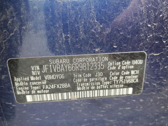 2024 SUBARU WRX TR JF1VBAY66R9812335