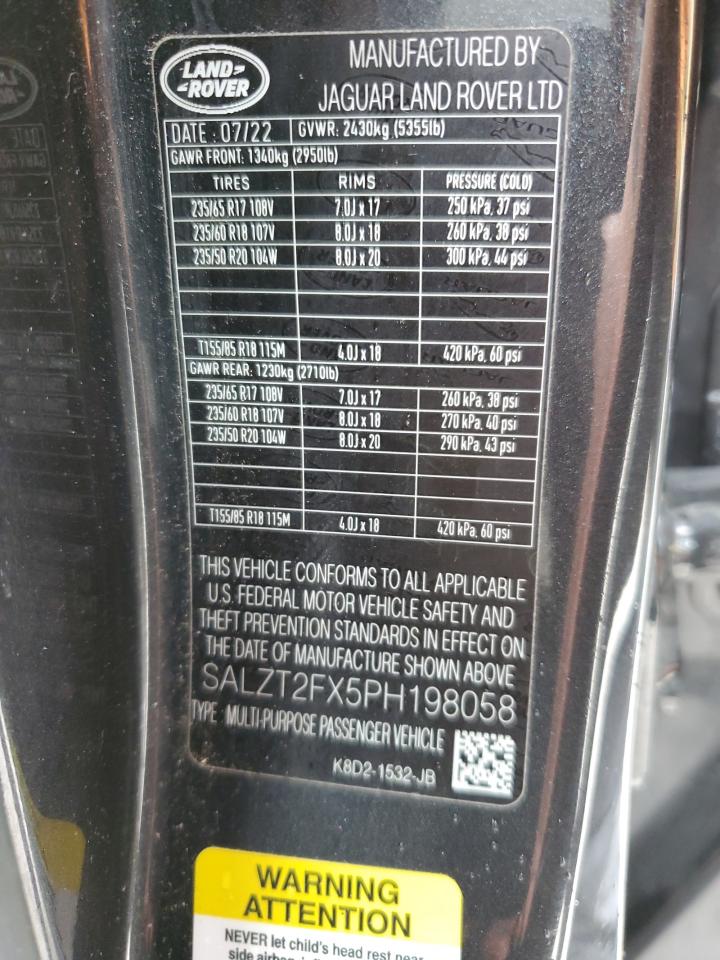 LAND ROVER RANGE ROVER R-DYNAMIC S