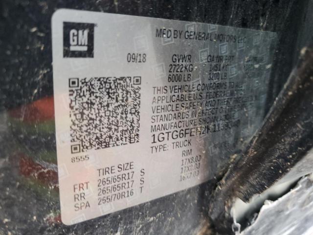 2019 GMC CANYON ALL 1GTG6FEN2K1139340