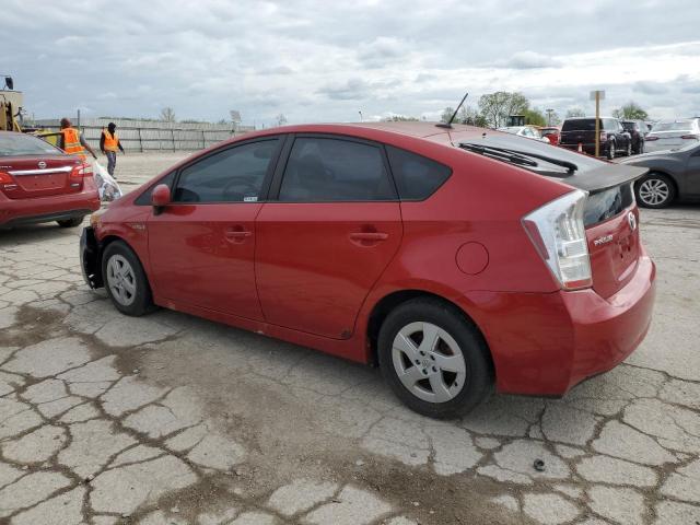 TOYOTA PRIUS 2010 red hatchbac hybrid engine JTDKN3DU9A5202820 photo #3
