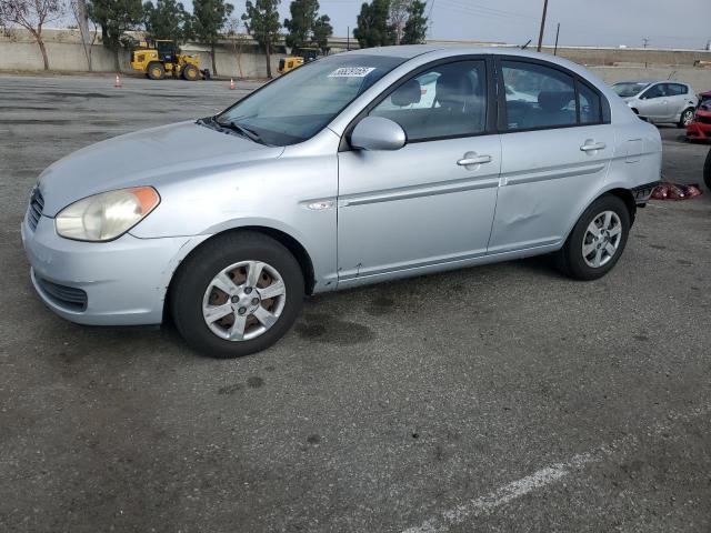 HYUNDAI ACCENT GLS 2007 silver sedan 4d gas KMHCN46C27U160371 photo #1