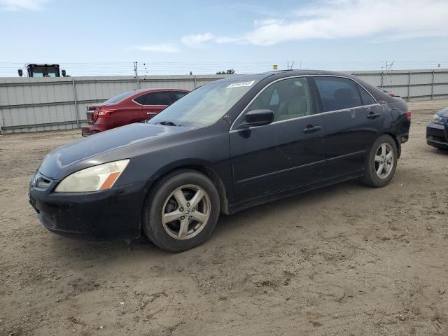 HONDA ACCORD EX 2003 black  gas JHMCM56613C024206 photo #1