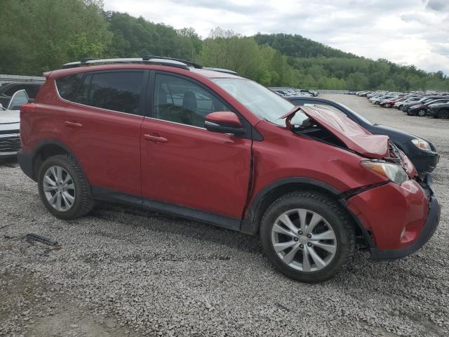 Vin: 2t3dfrev0dw121928, lot: 55595525, toyota rav4 limited 20134