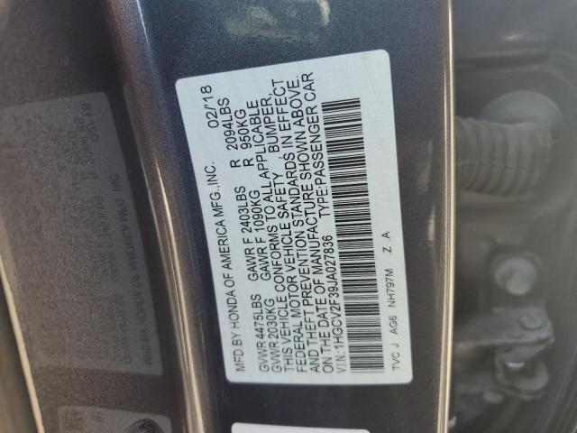 2018 HONDA ACCORD SPO - 1HGCV2F39JA027836