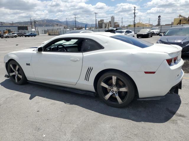 CHEVROLET CAMARO 2SS 2011 white  gas 2G1FK1EJ6B9136257 photo #3
