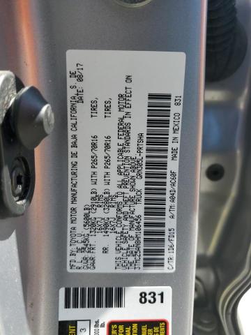 2017 TOYOTA TACOMA DOU - 3TMCZ5AN8HM106456